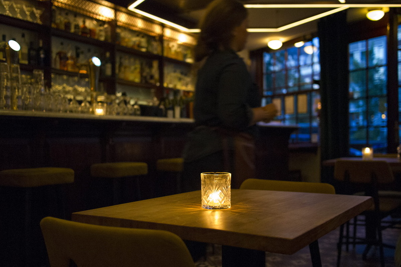 bar, illuminated, 4K, table, business, one person, bar counter, interior, dinner, glass, indoors, restaurant, leisure, alcohol, bar - drink establishment