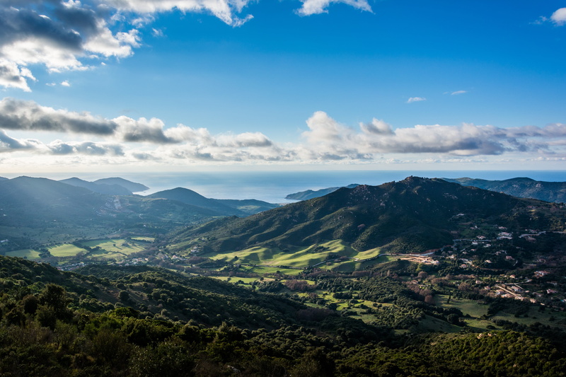 coast, tree, clouds, no people, 4K, plant, land, beauty in nature, scenics - nature, tranquility, idyllic, landscape, day, terrain, mountain, tranquil scene