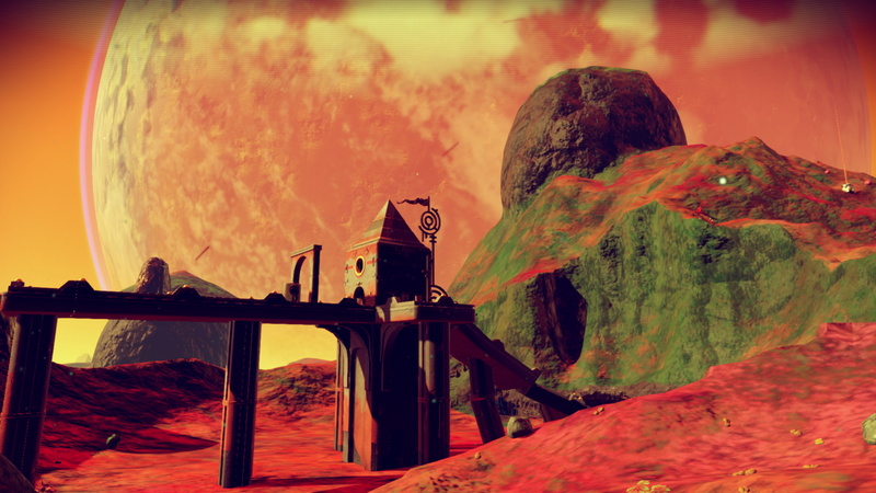 1080P, landscape, architecture, environment, orange color, low quality terrain, scenics - nature, sunset, video games, travel, rock - object, solid, outdoors