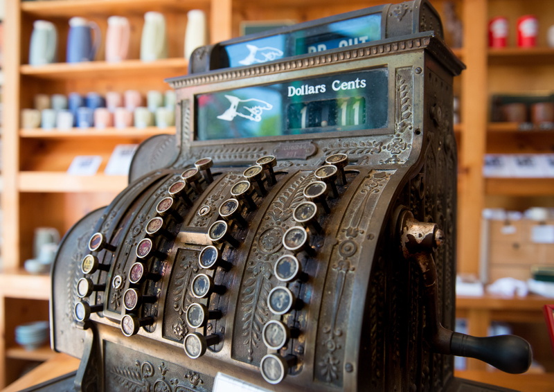 macro, Antique, 1080P, background, Cash Register
