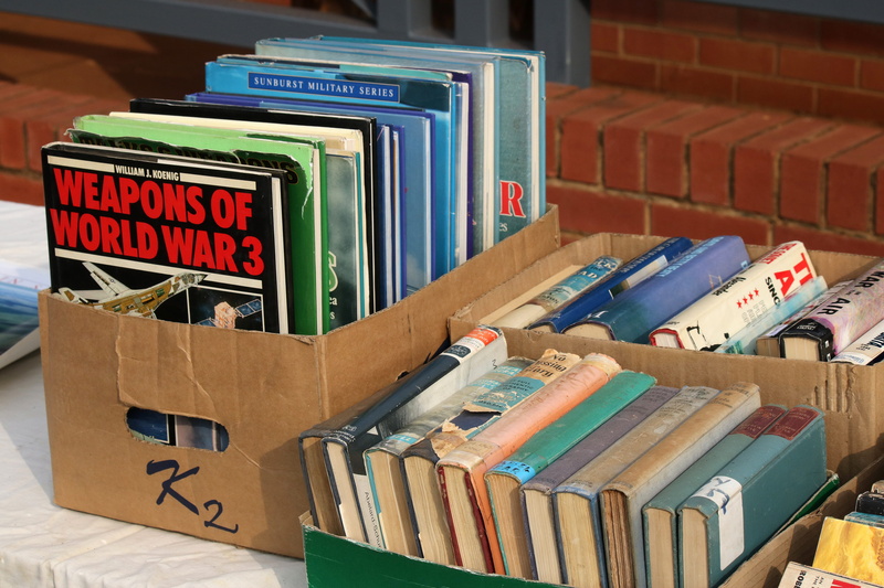 close-up, indoors, box - container, text, books, choice, collection of old books, retail, cardboard, used, large group of objects, in a row, old, no people