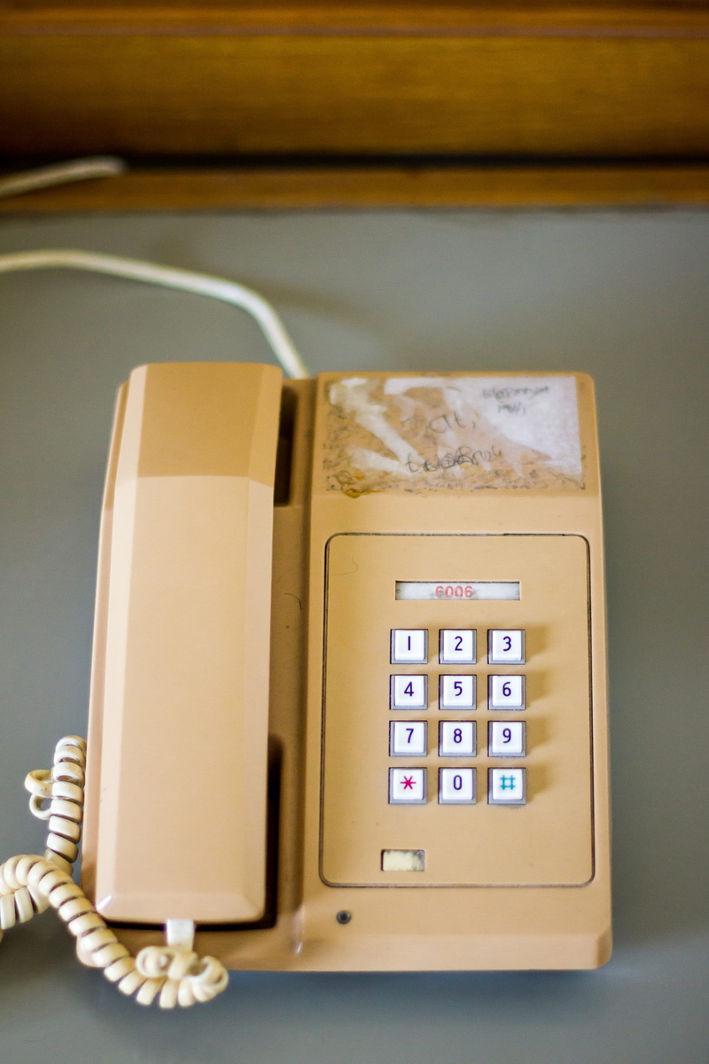 number, keypad, phone cord, brown, paper, finance, indonesia, indoors, vintage, no people, connection, communication, room, telephone receiver, still life