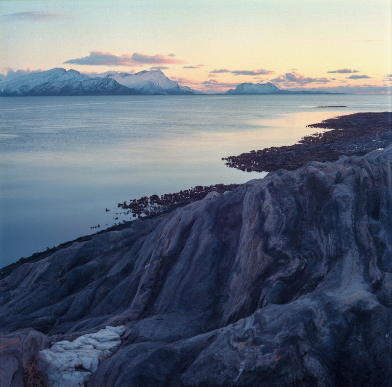 landscape, 6x6, Bodø, Pentacon, medium format, Nordland, brown, 2K, brown mountain, Carl Zeiss Jena, mountain, nature, snow, lake, Ektar, water, Norway