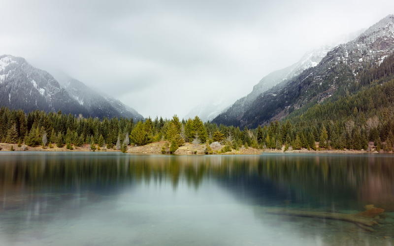 near, Neutral Density, long exposure, mountains, HSM, Firecrest, F1.4, photo, body of water, landscape, Pond, Canon EOS 5D Mark III, clouds, john, scenic