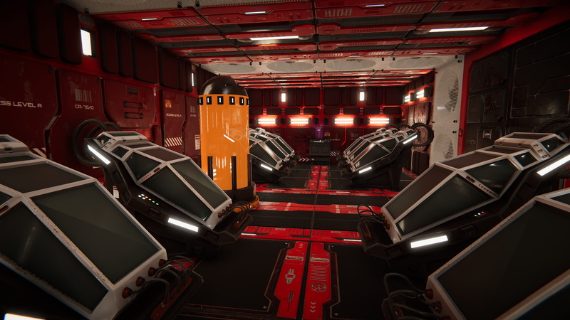security, machinery, red, tubes, arts culture and entertainment, illuminated, industry, absence, cryo, no people, stasis, in a row, mode of transportation