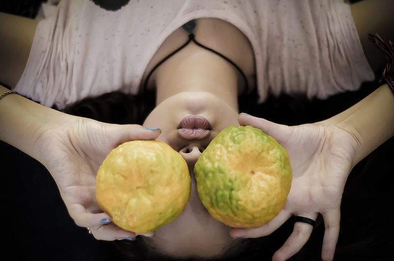 adult, head, 4K, one person, person, wellbeing, temptation, food and drink, lifestyles, human hand, healthy lifestyle, egg, fruit, midsection, front view