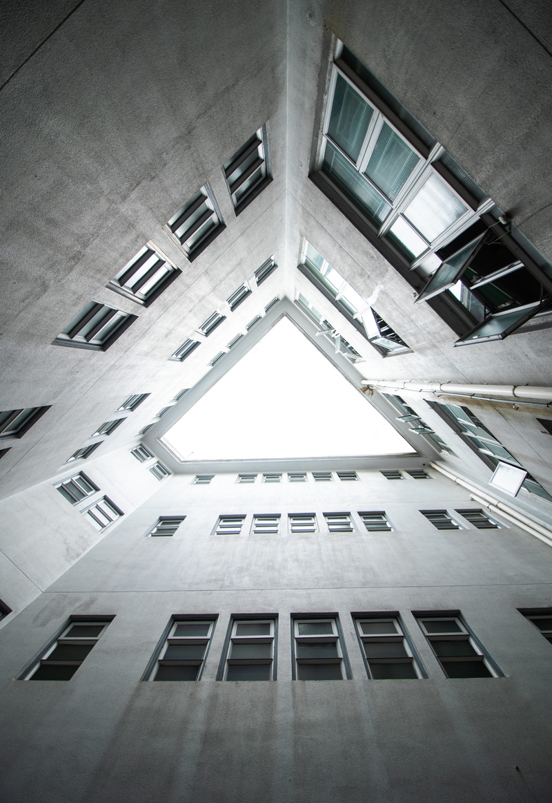 hongkong, ceiling, apartment, s, residential district, low angle view, window frame, sky light, so close, 5K, window, sky, day, architectural, building