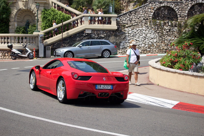 building exterior, drive, race, city, french riviera, architecture, incidental people, real people, asphalt, red, action, transportation, street, vehicle