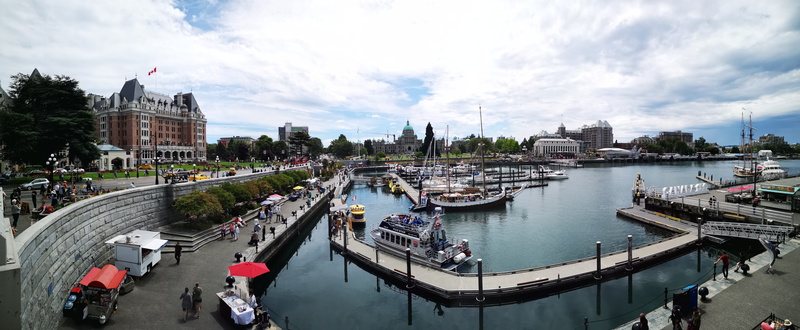 travel, cityscape, panorama, river, nature, victoria island, day, building, water, bridge - man made structure, 5K, travel destinations, moored, outdoors