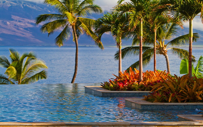 four, wailea, background, desktop, hawaii, seasons, maui, 2K