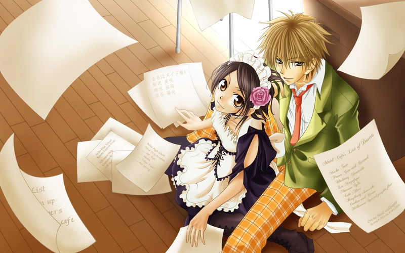 kaichou, takumi usui, wa, 2K, sama, maid, misaki ayuzawa, anime