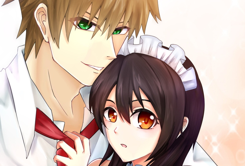 Anime, 1080P, Misaki Ayuzawa, Maid Sama!, Takumi Usui