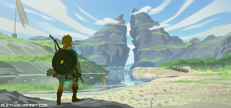 1080P, The Legend of Zelda: Breath of the Wild, Zelda, Link
