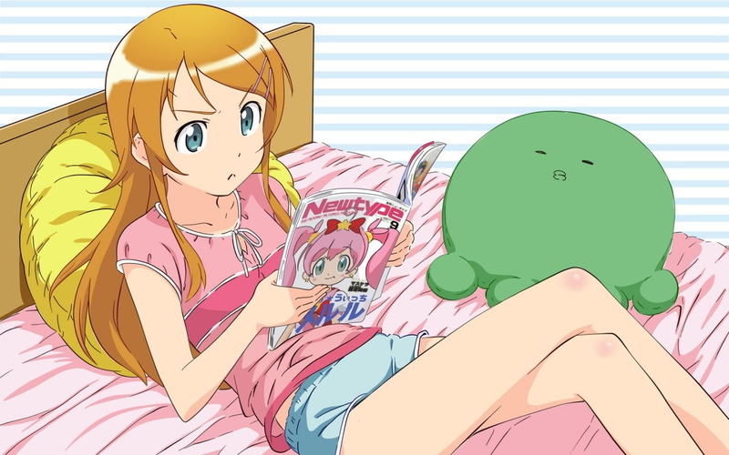 creativity, Konosaka Kirino, emotion, holding, publication, child, representation, toy, bed, activity, 720P, indoors, positive emotion, art and craft