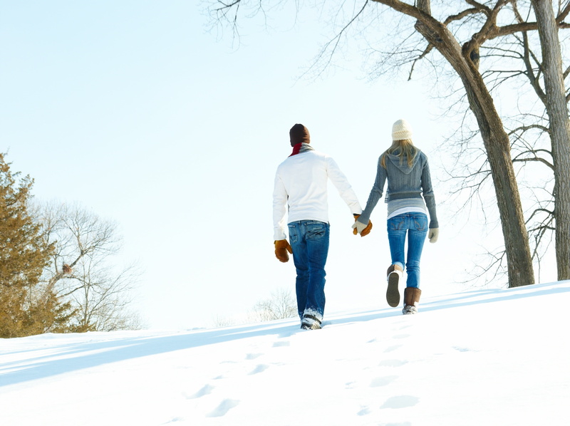 lifestyles, people, togetherness, bare tree, 2K, men, day, boy, copy Space, sport, recreational Pursuit, love, couple - Relationship, snow, heterosexual Couple