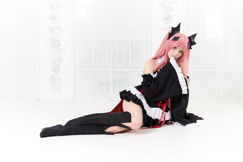 anime, witch, clothing, full length, real people, girl, smile, lovely, man, portrait, view, one person, cosplay, tepes, lifestyles, celebration, sofa, hands