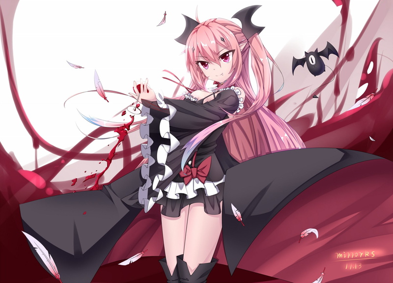 Owari No Seraph, 1080P, Krul Tepes, Anime Girls