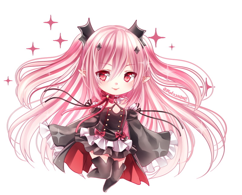 Owari No Seraph, Anime Girls, 480P, Krul Tepes, anime