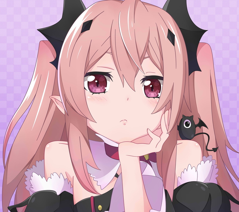 vampire (Owari no Seraph), Krul Tepes, anime, 2K, anime girls, Owari No Seraph