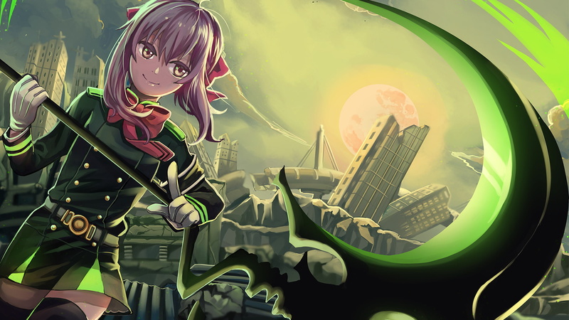1080P, anime, Owari No Seraph