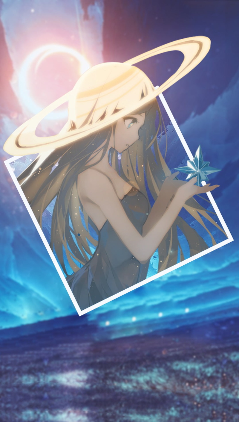 anime girls, summer, holiday, reflection, lens flare, clothing, vacations, nature, blue, sunlight, outdoors, picture-in-picture, day, one person, women