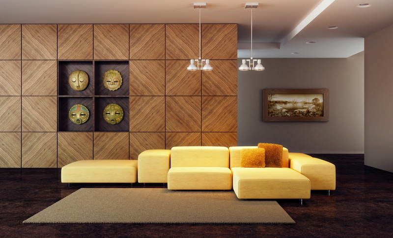 no People, domestic Room, home Interior, painting, apartment, decor, hardwood floor, lifestyles, pillow, furniture, decoration, wood, modern, wood - Material