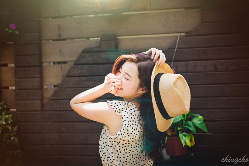 Hat, Asian, Model, Taiwanese, Models, 1080P, Girl, Chén Sīyǐng, Smile