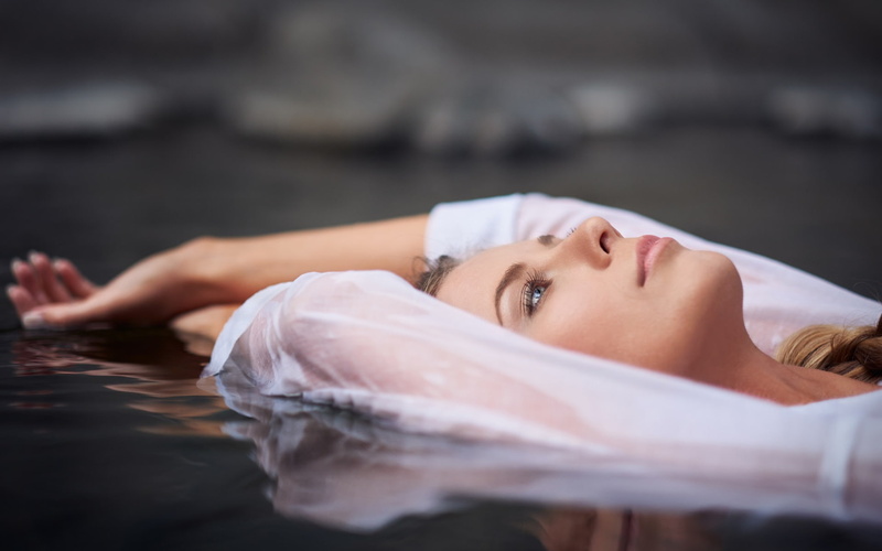 1080P, Girl, Water, A, Have, Rest