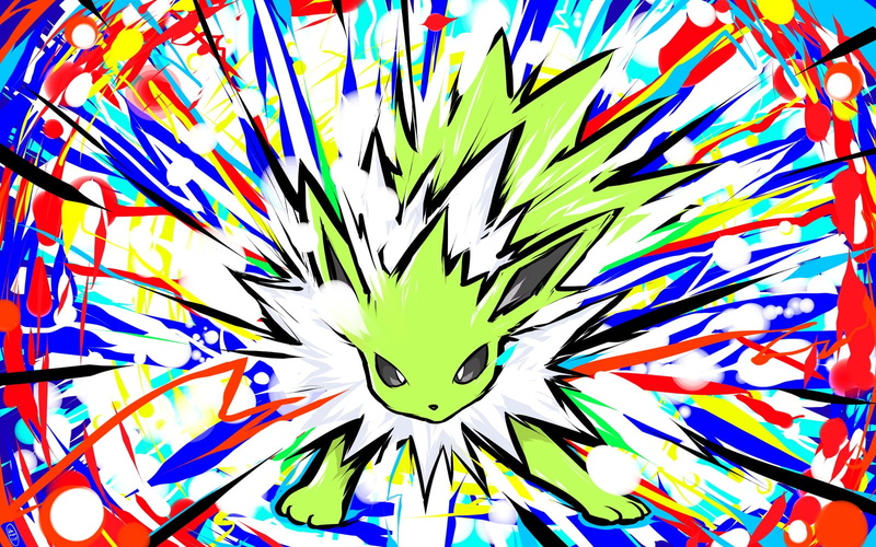 ishmam, 720P, pokemon, Jolteon