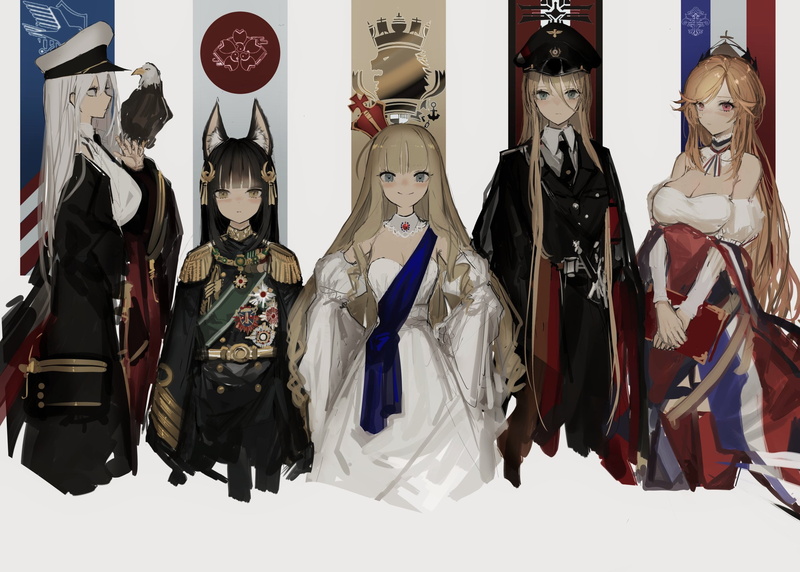 anime girls, warship, Warship Girls, 1080P, Azur Lane