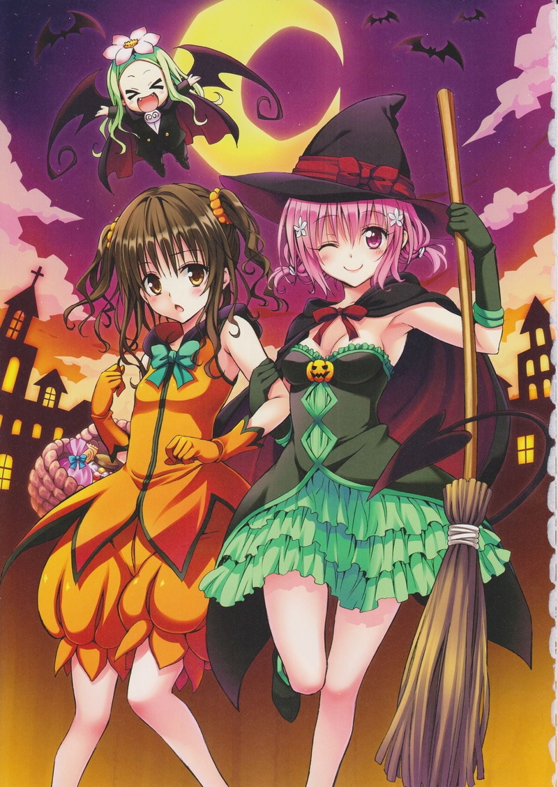 performance, event, two people, arts culture and entertainment, females, To Love-ru, brunette, clothing, party - social event, celebration, Momo Velia Deviluke