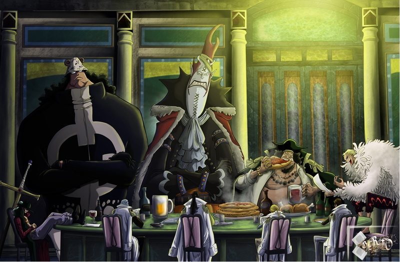shichibukai, piece, art, 1080P, Seven Samurai, hd, one piece, anime, samurai, one, seven, x