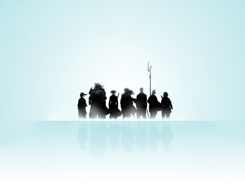 Anime, 720P, Seven Samurai