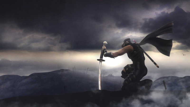 1080P, warrior, fantasy, weapon, anime, ninja, gaiden, sword