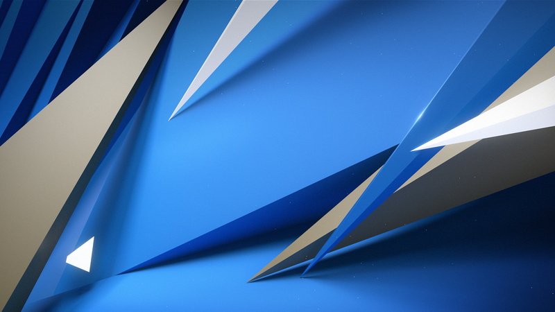 shadow, no people, studio shot, Danil Rusanov, 1080P, craft, full frame, blue, indoors, 3D, art and craft, triangle shape, paper, architecture, arts culture and entertainment