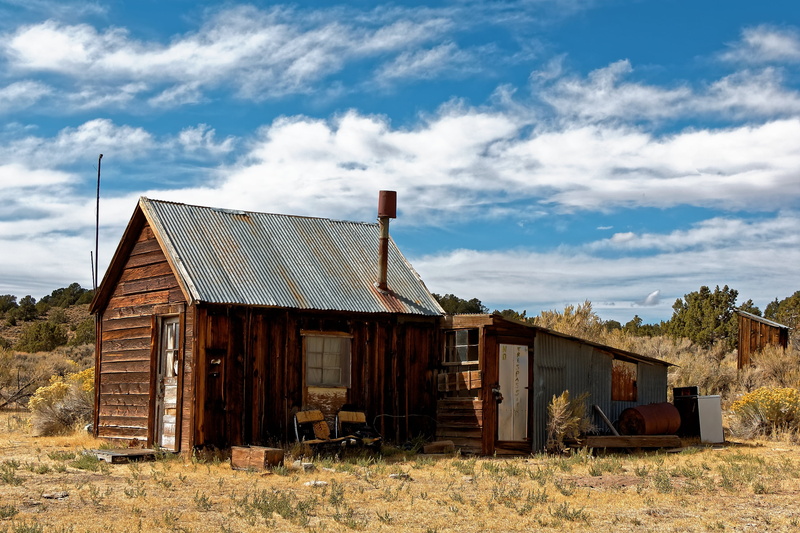 architecture, 2K, field, old, built structure, land, building, sky, agricultural building, run-down, abandoned, leave, cloud - sky, deterioration, blue