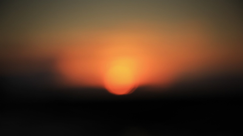 Sun, golden, digital art, tranquility, bokeh, abstract backgrounds, beauty In Nature, tranquil scene, backdrop, red, hour, 1080P, summer, glowing, scenics - nature