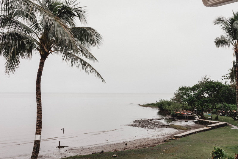 outdoors, tropical, rainy, hawaii, tree, ocean, plam tree, calm, coconut palm tree, beauty in nature, tranquility, kahaluu, sea, scenics - nature, kailua