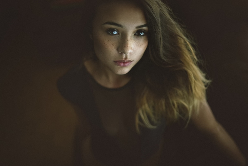 long hair, headshot, portrait, front view, human face, one person, hairstyle, The Photo Fiend, young women, beautiful woman, freckles, the beauty, adult