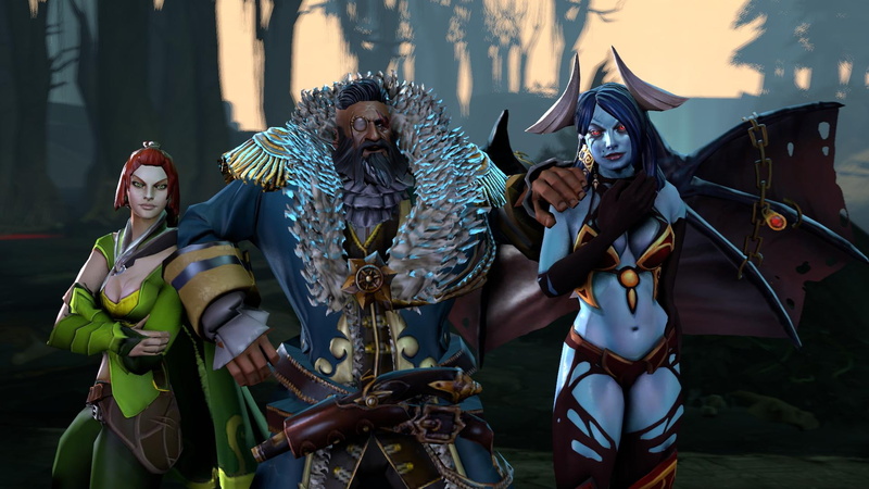 wallpapers, kunkka, dota, queen, windranger, 1080P, hd, pain, full, heroes