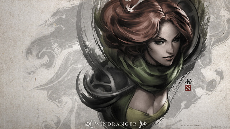 Valve, 1080P, Dota 2, Windranger, IceFrog