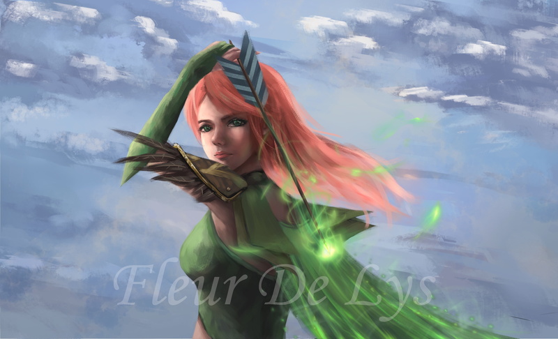 DotA 2, Windranger (DotA 2), 4K, Dota