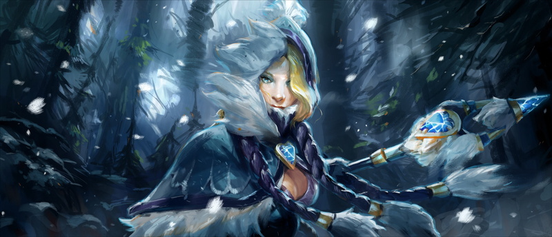 fantasy, rulayka, 2K, Kristalka, maiden, Rylai, Crestfall, crystal