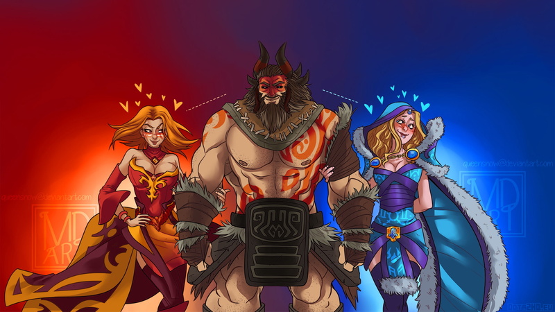 rylai, lina, 1080P, beastmaster