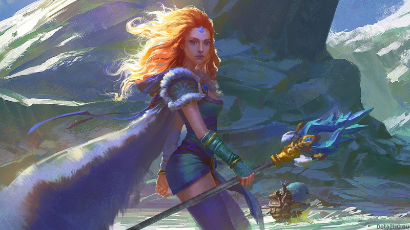 dota, crystal, 1080P, rylai, maiden