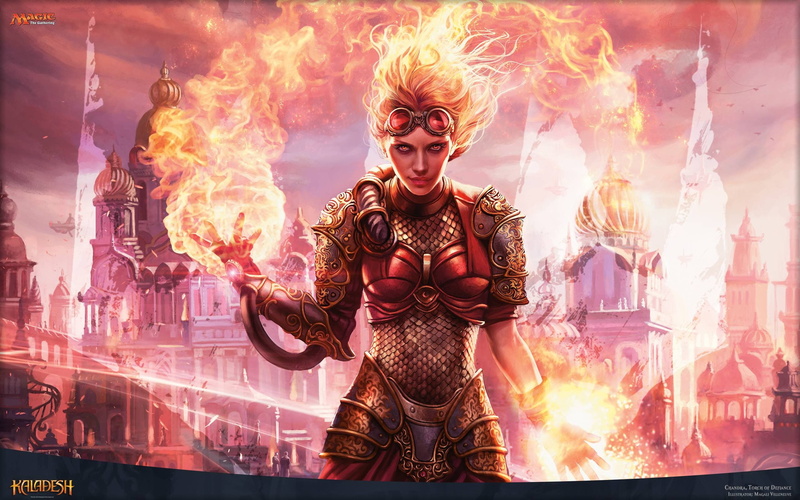 Fire, Goggles, Magic, Woman, Game, Magic: The Gathering, 2K, Armor, Girl