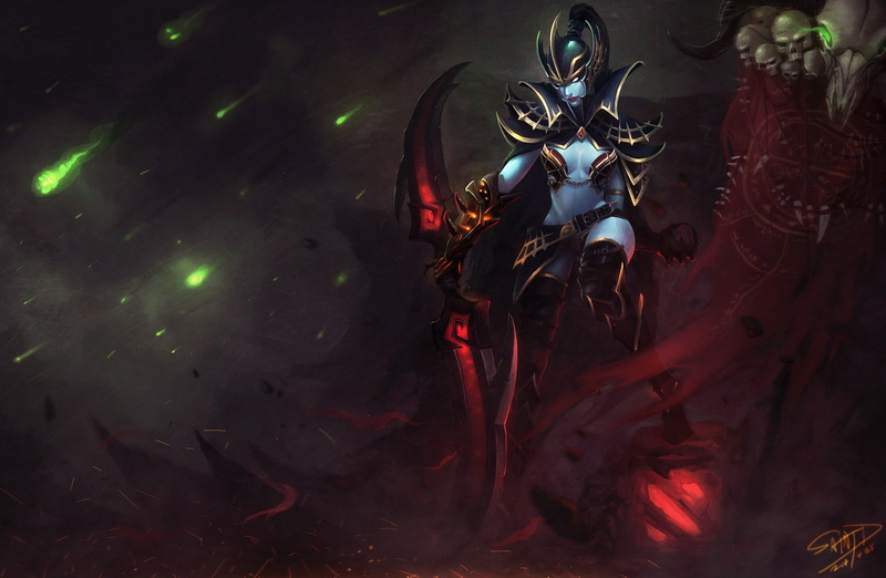 Defense of the ancient, 2K, Phantom Assassin, video games, Dota, Queen of Pain