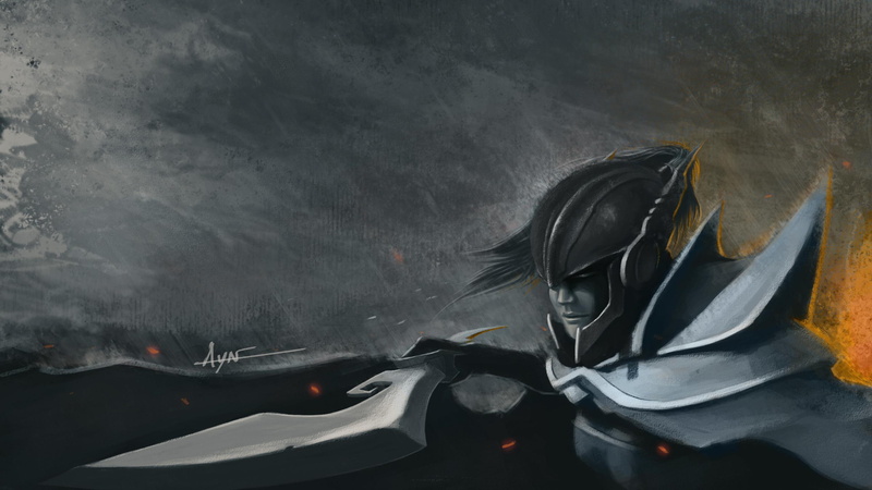 assassin, art, phantom assassin, 2K, mortred, phantom, dota 2, dota