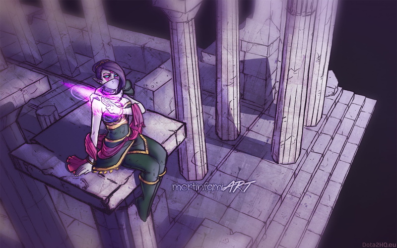 Dota, Templar Assassin, 1080P, Dota 2, Lanaya