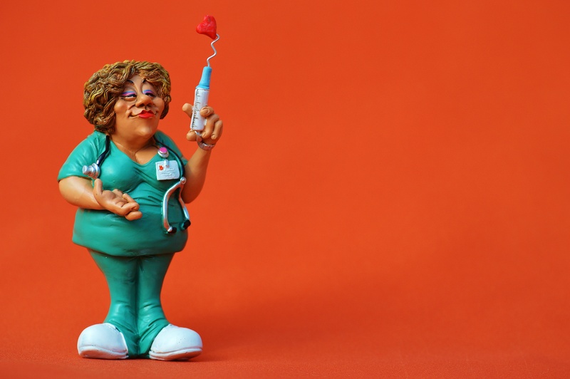 toy, hair, nurse, hairstyle, holding, decorative, valentines day, emotion, childhood, colored background, one person, offspring, studio shot, males, animated